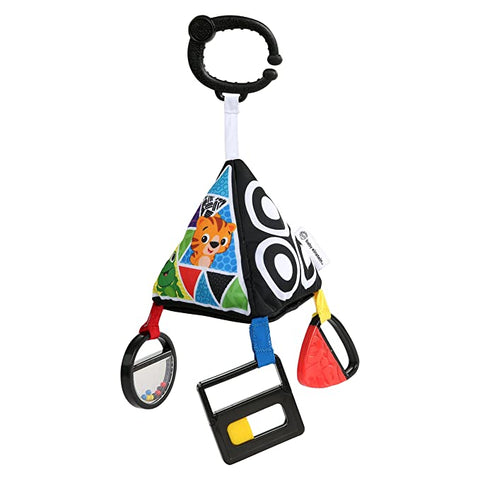 Playful Pyramid High Contrast Take-Along Toy, Newborns and Up
