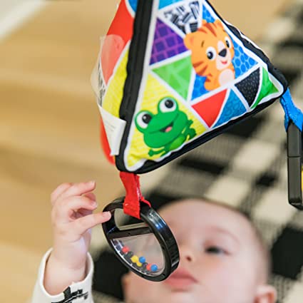 Playful Pyramid High Contrast Take-Along Toy, Newborns and Up