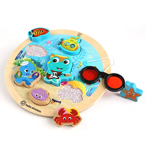 Submarine Adventure Wooden Puzzle Toddler Toy, Ages 18 months and up